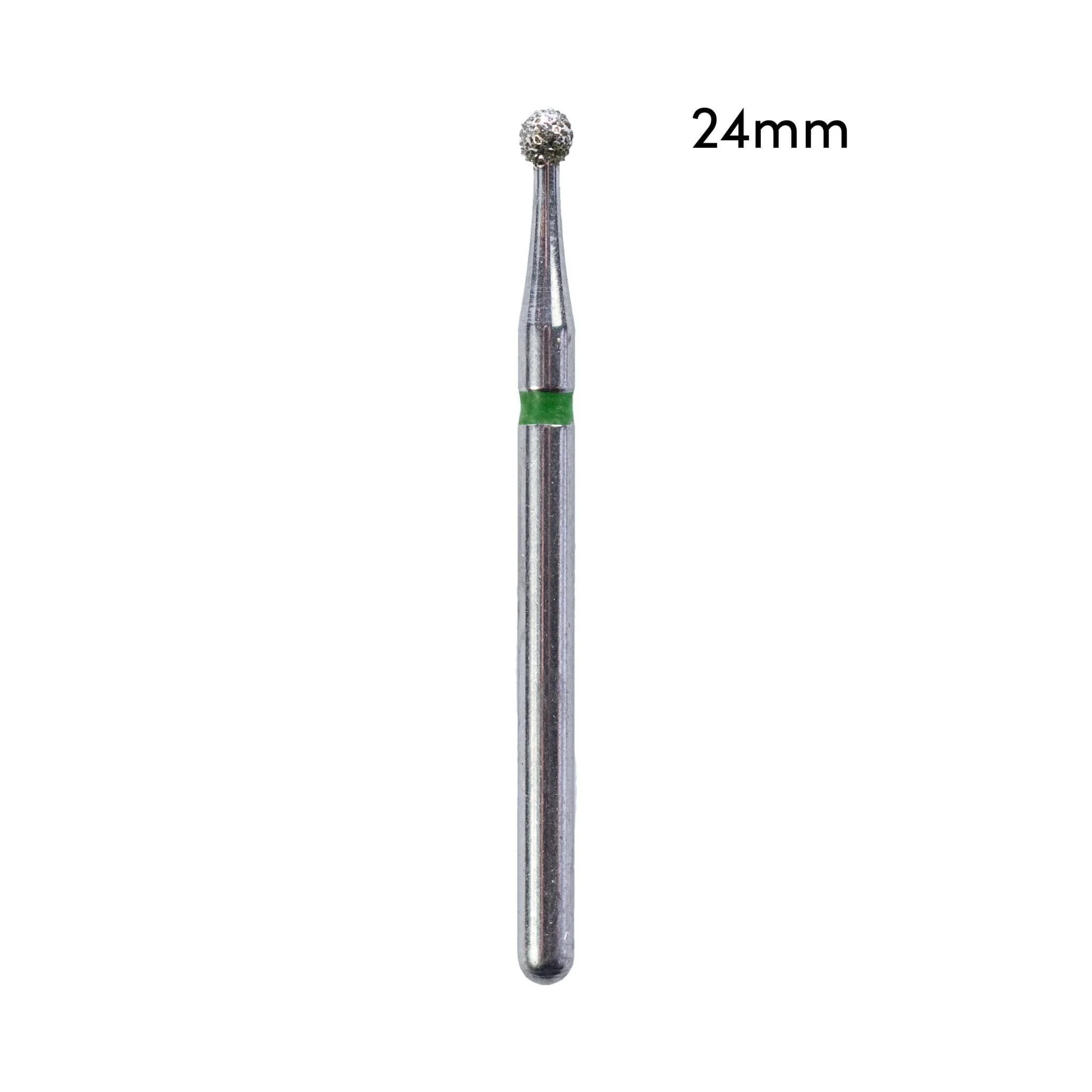 Diamond Round Burs 8 DR-14LC Long Coarse