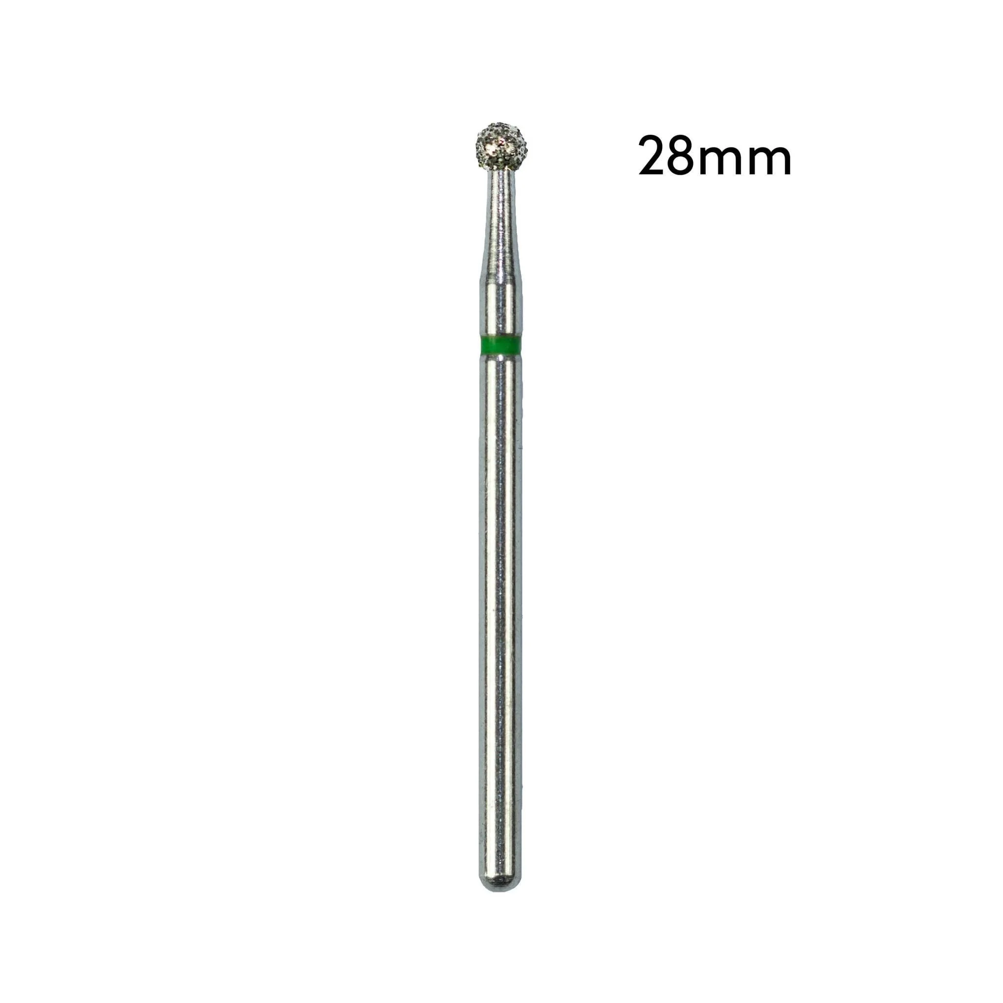 Diamond Round Burs 11 DR-18XLSC Extra Long Super Coarse