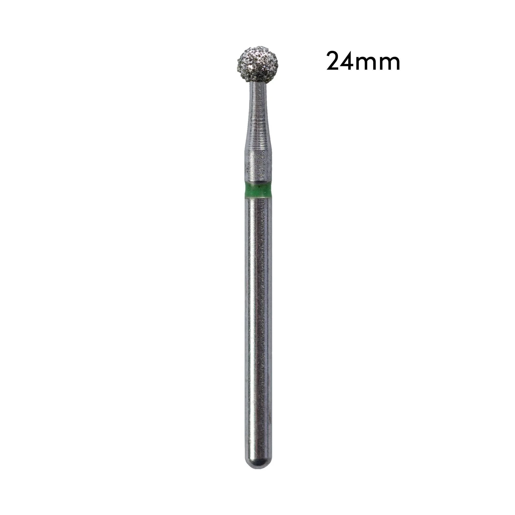 Diamond Round Burs 15 DR-22LSC Long Super Coarse