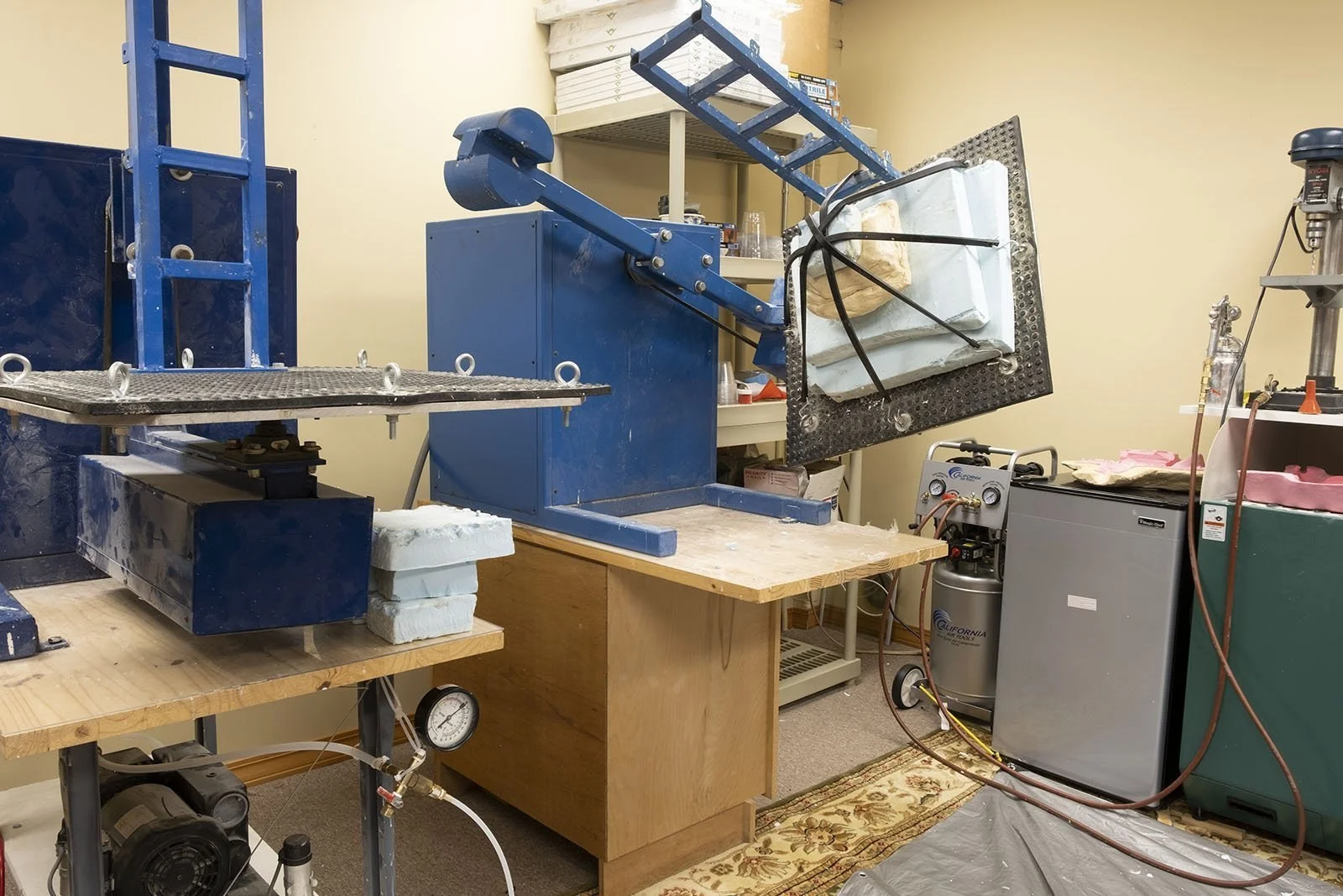 Amazing Emu Egg For Egg Carvers 3 Emu Egg being cast