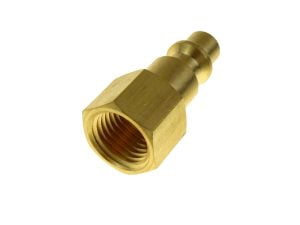Female Brass Industrial Plug air compressor fitting