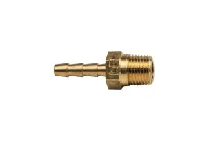 Brass Hose Barb 1/8 Barb and 1/8 NPT