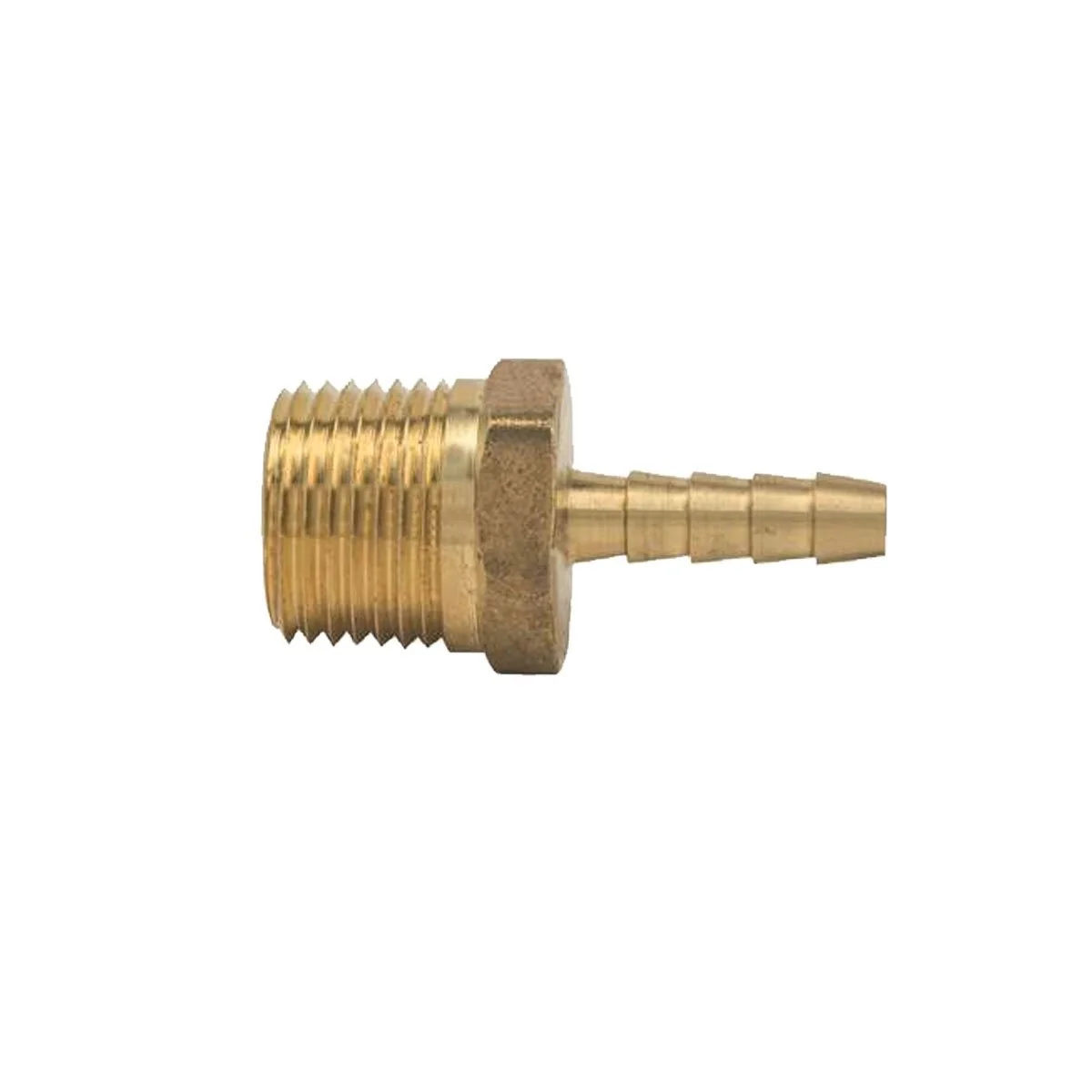 Brass Hose Barb 1/8 Barb and 1/4 NPT